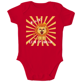 Kinder Bio Body „Roar“ – Christlicher Baby Body aus Bio-Baumwolle | by-grace.store