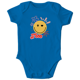 Kinder Bio Body „Child of God“ – Christlicher Baby Body aus Bio-Baumwolle | by-grace.store