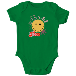 Kinder Bio Body „Child of God“ – Christlicher Baby Body aus Bio-Baumwolle | by-grace.store