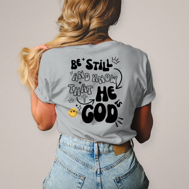 Damen T-Shirt „He is God“ – Christliches Statement Shirt | Glaube & Jesus