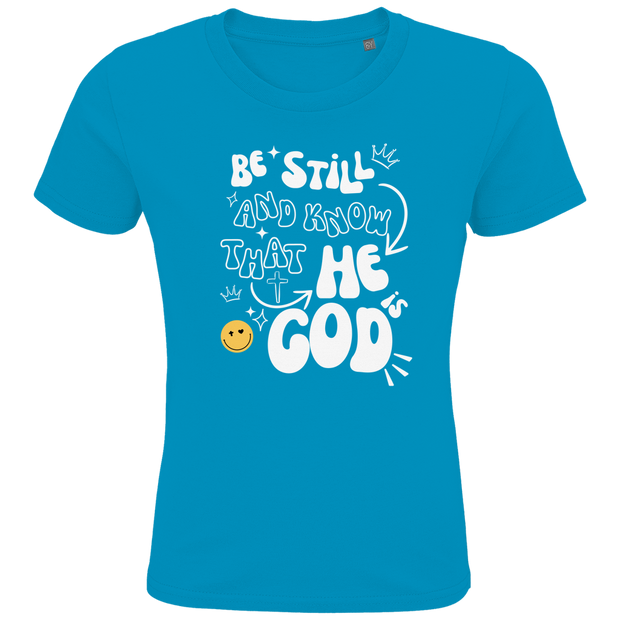 Kids Premium Bio T-Shirt "He is God"