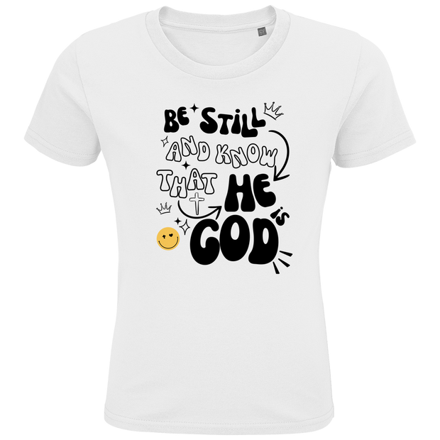 Kids Premium Bio T-Shirt "He is God"