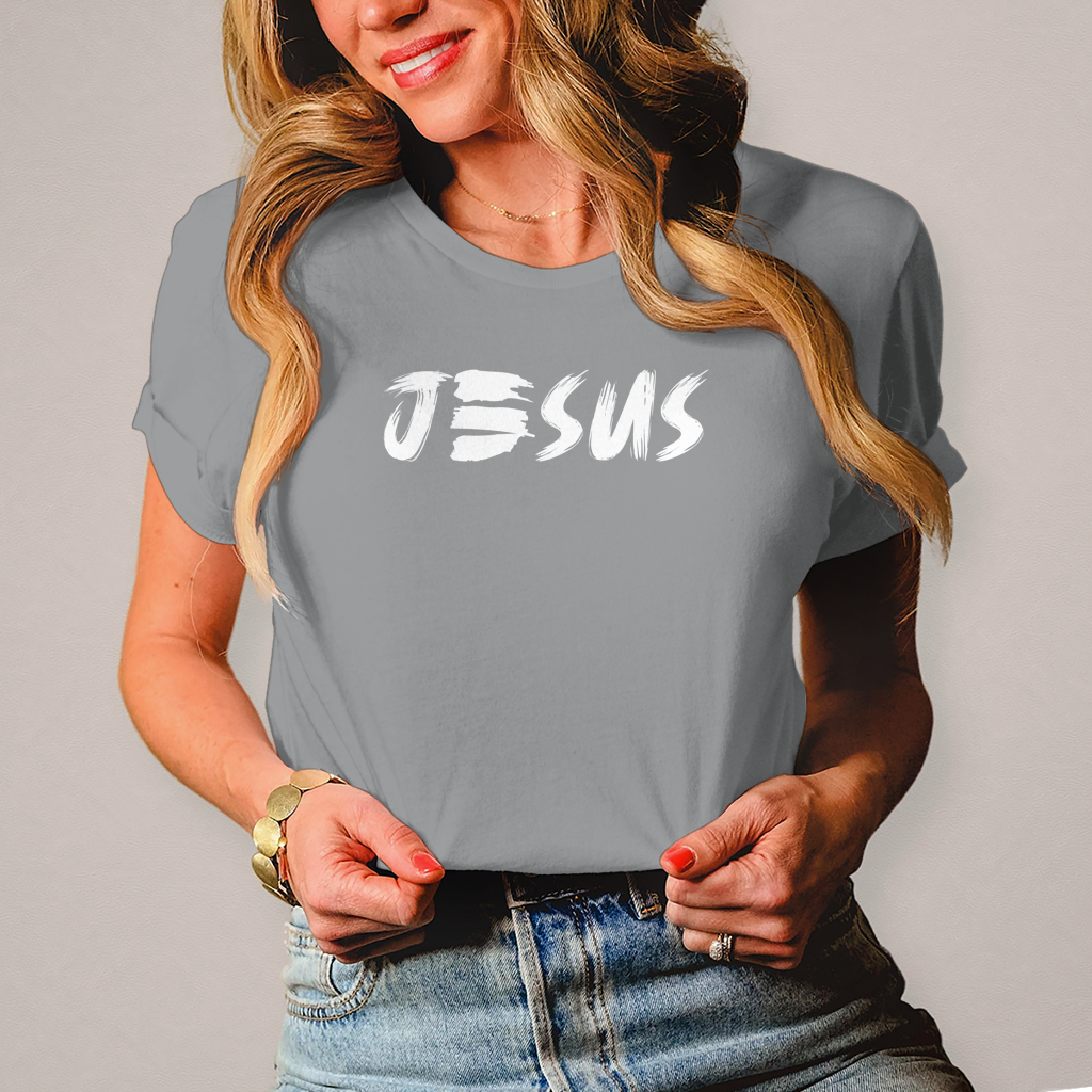 Jesus T-Shirt Damen – Christliches Baumwollshirt