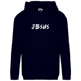 Kids Basic Hoodie „JESUS“ – by-grace.store