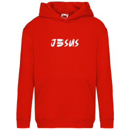 Kids Basic Hoodie „JESUS“ – by-grace.store