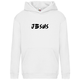 Kids Basic Hoodie „JESUS“ – by-grace.store