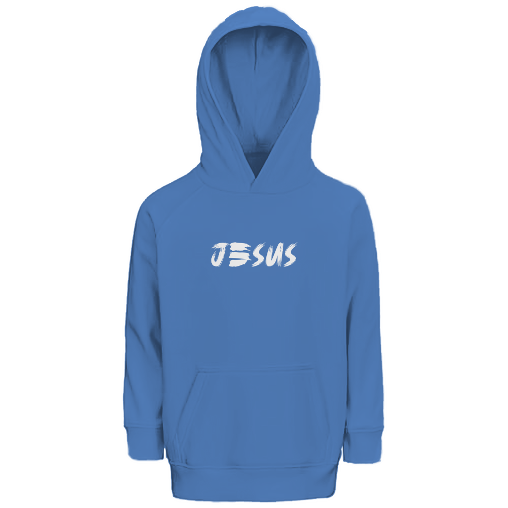 Kinder Premium Bio Hoodie „JESUS“ – by-grace.store