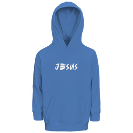 Kinder Premium Bio Hoodie „JESUS“ – by-grace.store