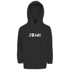 Kinder Premium Bio Hoodie „JESUS“ – by-grace.store