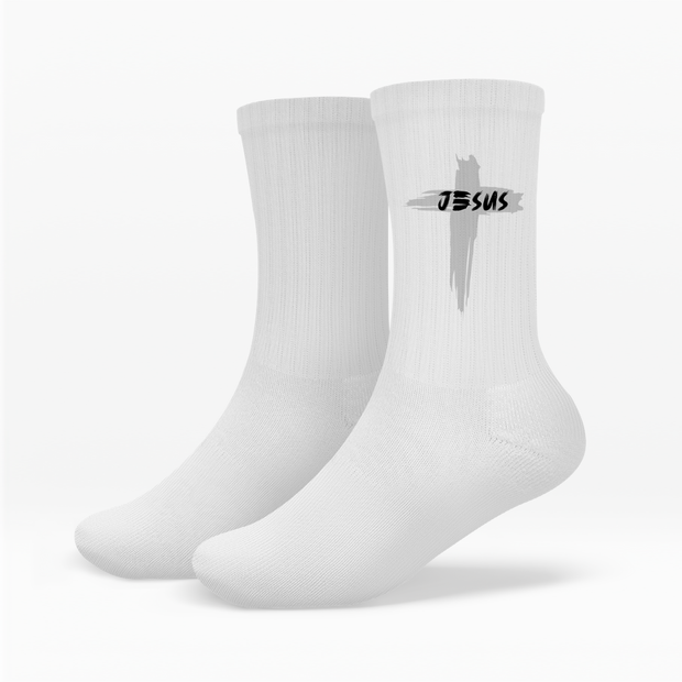 Christliche Crew Socken "JESUS" | Premium Baumwollsocken
