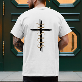 Jesus Kreuz T-Shirt Herren – Christliches Shirt