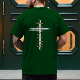 Jesus Kreuz T-Shirt Herren – Christliches Shirt