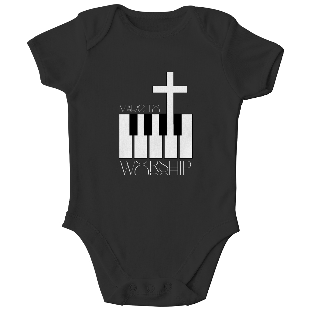 Kinder Bio Body „Made to Worship“ – Baby Body aus Bio-Baumwolle | by-grace.store