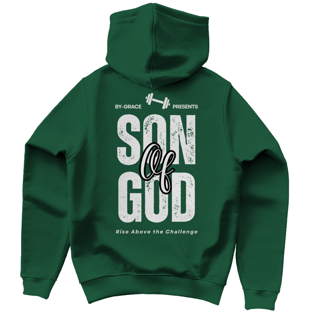 Herren Hoodie „Son of God“ – Christlicher Kapuzenpullover | by-grace.store