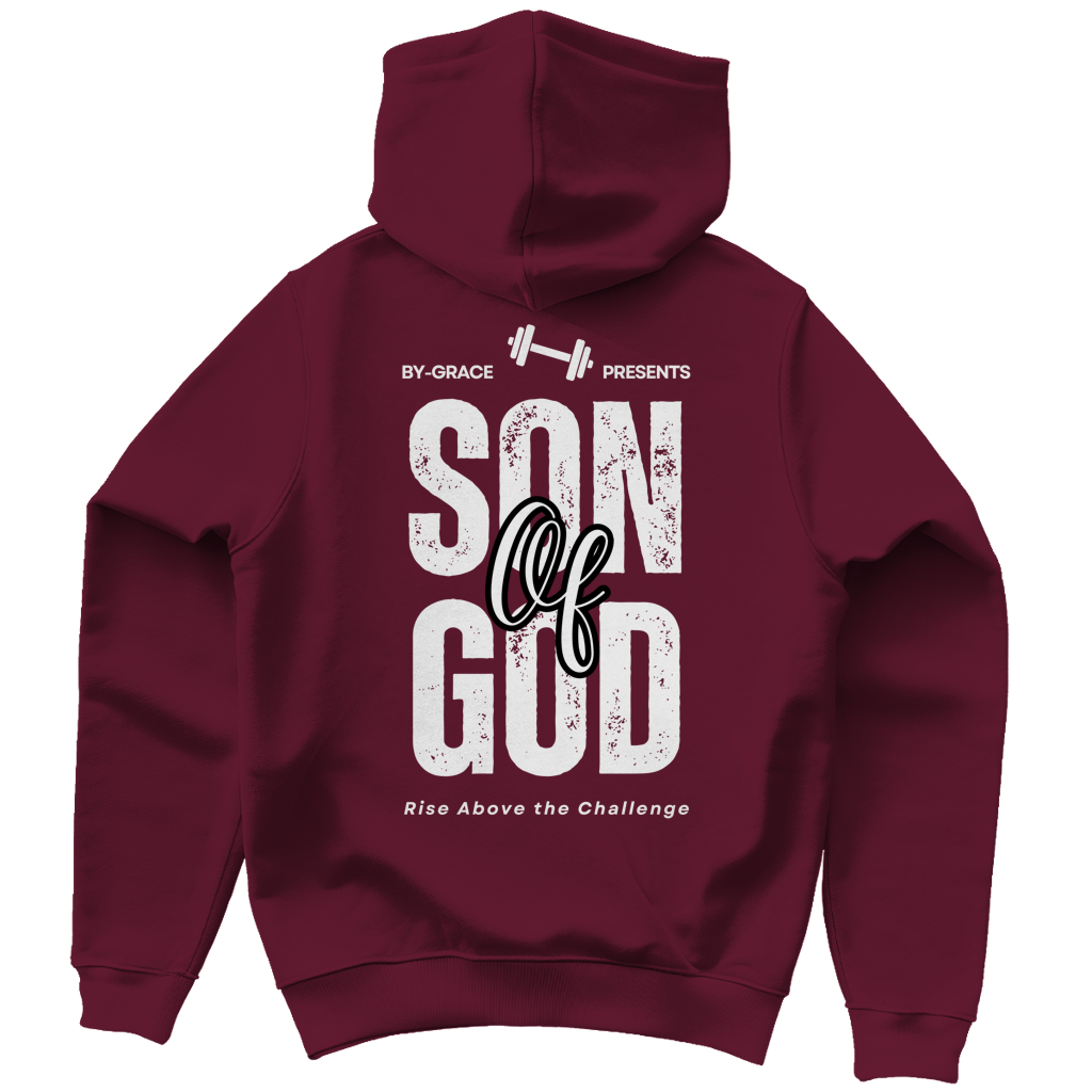 Herren Hoodie „Son of God“ – Christlicher Kapuzenpullover | by-grace.store