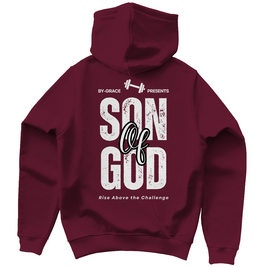Herren Hoodie „Son of God“ – Christlicher Kapuzenpullover | by-grace.store