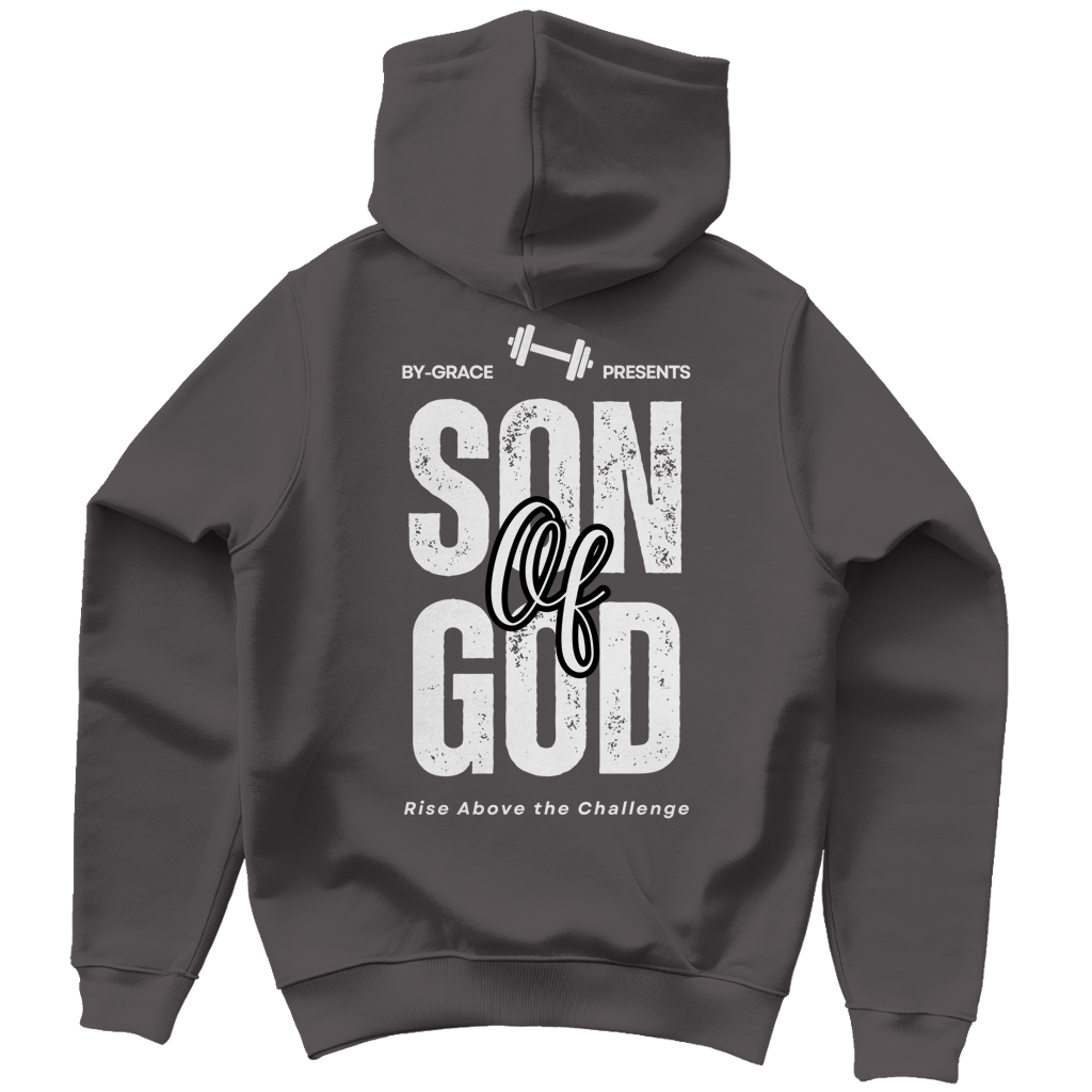Herren Hoodie „Son of God“ – Christlicher Kapuzenpullover | by-grace.store