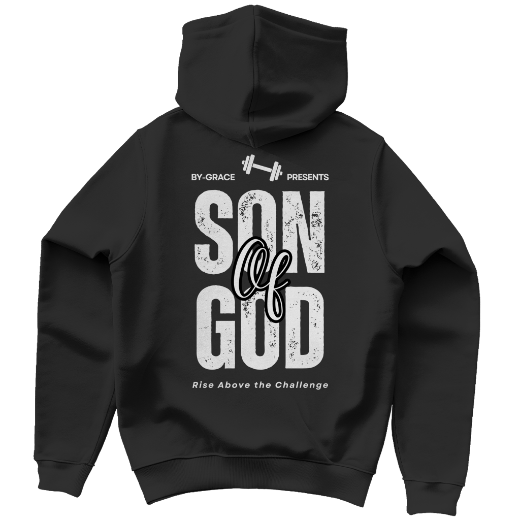 Herren Hoodie „Son of God“ – Christlicher Kapuzenpullover | by-grace.store