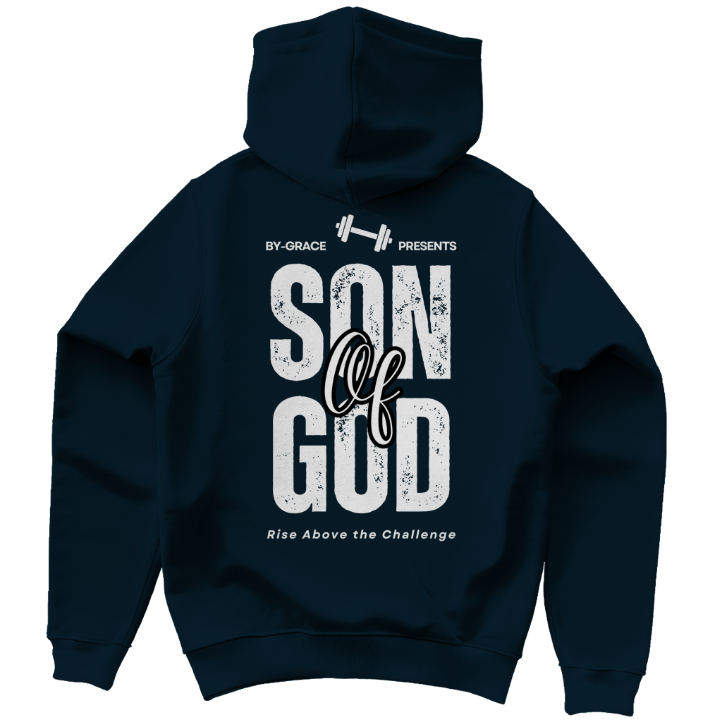 Herren Hoodie „Son of God“ – Christlicher Kapuzenpullover | by-grace.store