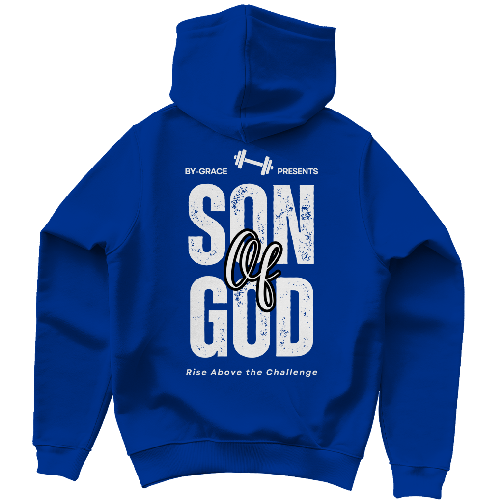 Herren Hoodie „Son of God“ – Christlicher Kapuzenpullover | by-grace.store