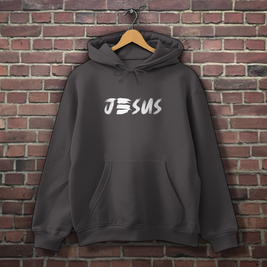 Herren Hoodie „JESUS“ | Christlicher Hoodie mit Glaubensstatement