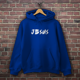 Herren Hoodie „JESUS“ | Christlicher Hoodie mit Glaubensstatement