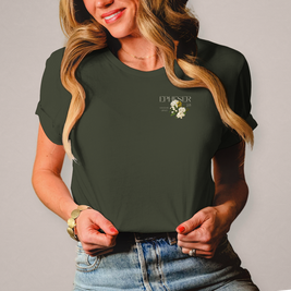 Christliches Damen T-Shirt „Saved“ – Bibelvers Shirt Frauen | Baumwolle | by Grace