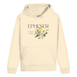 Christlicher Hoodie „Saved“ – Gerettet durch Gnade | Bibelvers Hoodie