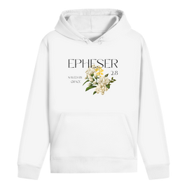 Christlicher Hoodie „Saved“ – Gerettet durch Gnade | Bibelvers Hoodie
