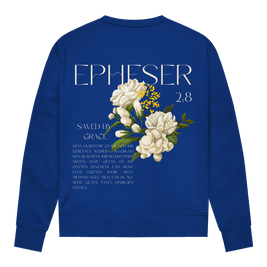 Christliches Damen Sweatshirt „Saved“ – Glaube & Grace | Bibelvers Pullover