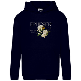 Kinder Hoodie „Saved“ – Christlicher Hoodie für Kinder | Bibelvers