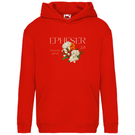 Kinder Hoodie „Saved“ – Christlicher Hoodie für Kinder | Bibelvers