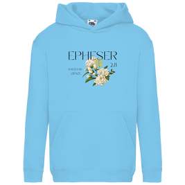Kinder Hoodie „Saved“ – Christlicher Hoodie für Kinder | Bibelvers