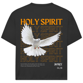 Christliches Oversize T-Shirt „Holy Spirit“ – Unisex Faith JJ Streetwear Shirt