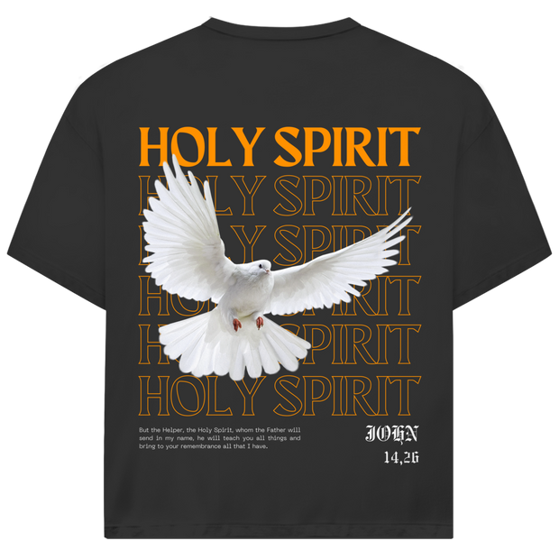 Christliches Oversize T-Shirt „Holy Spirit“ – Unisex Faith JJ Streetwear Shirt