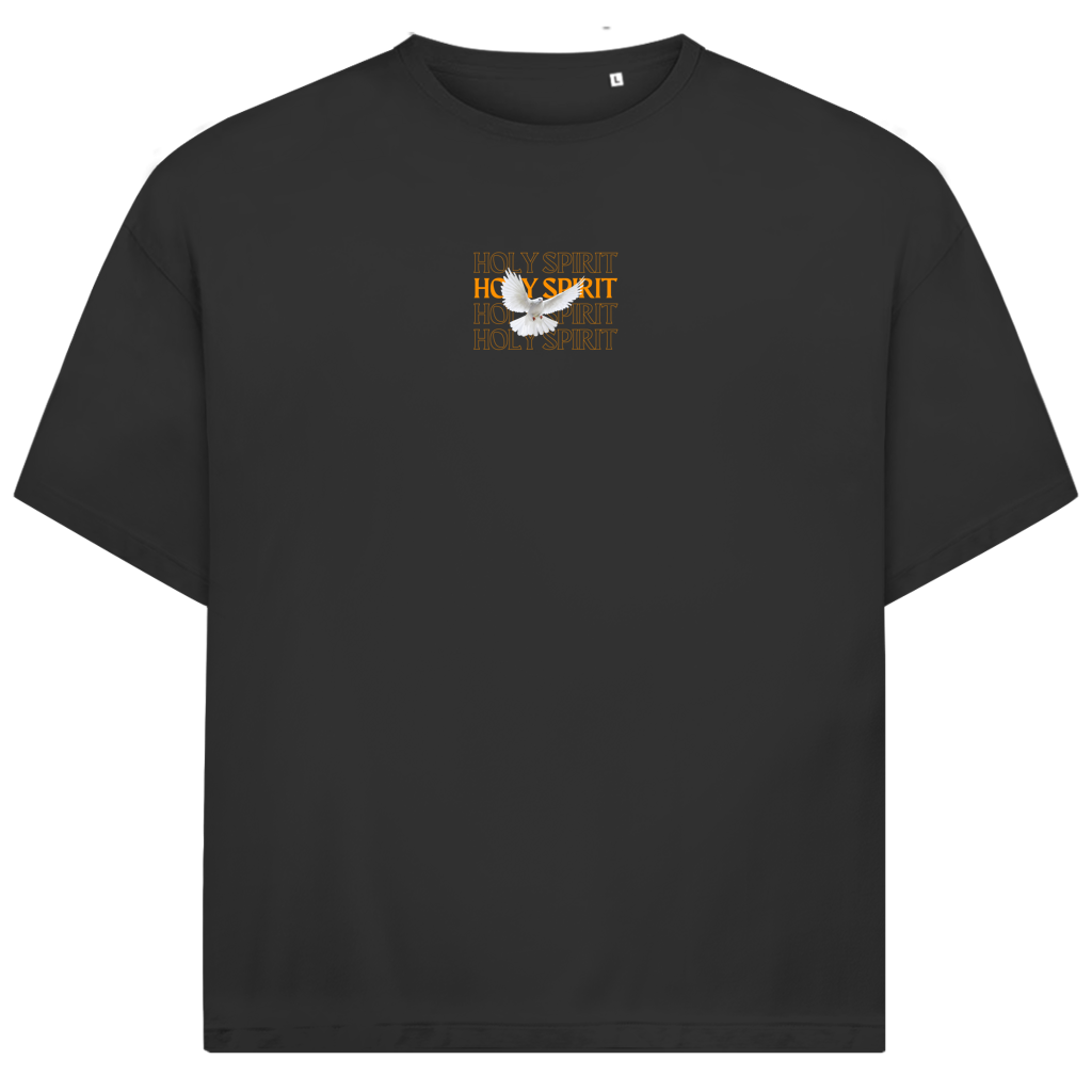 Christliches Oversize T-Shirt „Holy Spirit“ – Unisex Faith JJ Streetwear Shirt