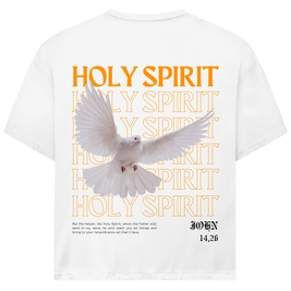 Christliches Oversize T-Shirt „Holy Spirit“ – Unisex Faith JJ Streetwear Shirt