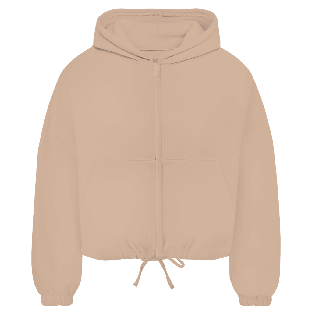 Christlicher Damen Zip Hoodie „Jesus Freak Club“ – Oversize Faith Hoodie