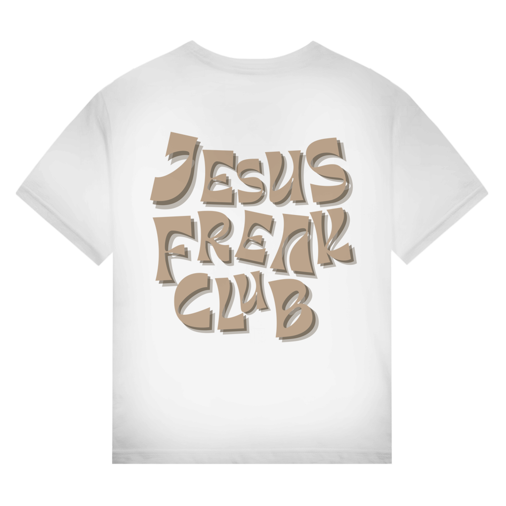 Christliches Unisex T-Shirt „Jesus Freak Club“ – Premium Faith Streetwear