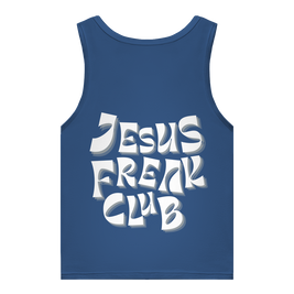 Christliches Damen Premium Bio Tank Top „Jesus Freak Club“ – Faith Statement Top