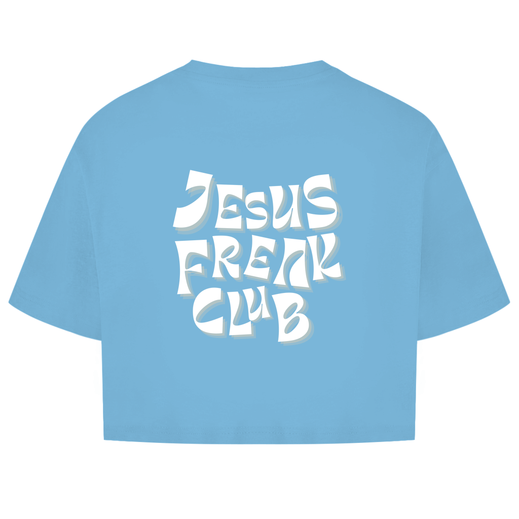 Jesus Freak Club Damen Crop Top – Christliche Streetwear