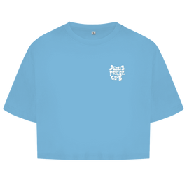 Jesus Freak Club Damen Crop Top – Christliche Streetwear
