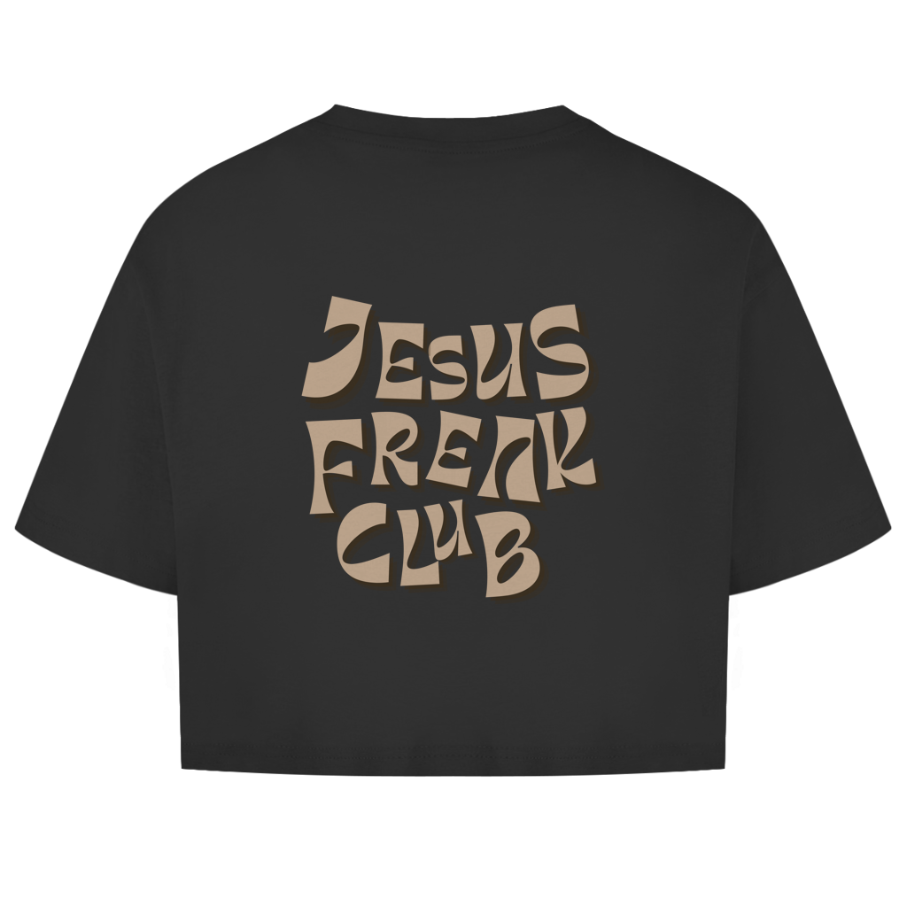 Jesus Freak Club Damen Crop Top – Christliche Streetwear