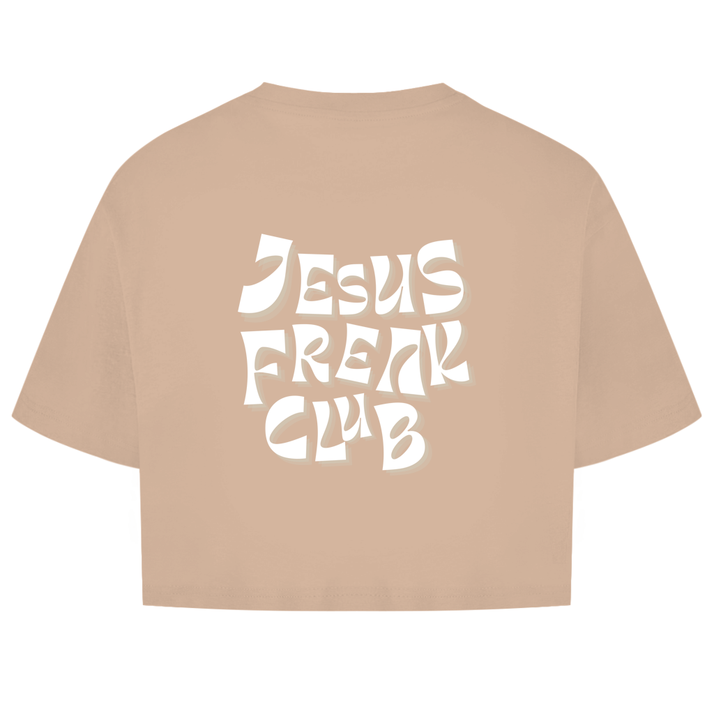 Jesus Freak Club Damen Crop Top – Christliche Streetwear