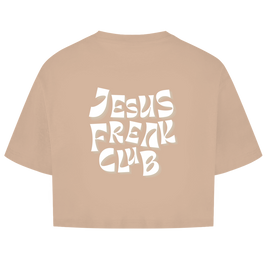 Jesus Freak Club Damen Crop Top – Christliche Streetwear