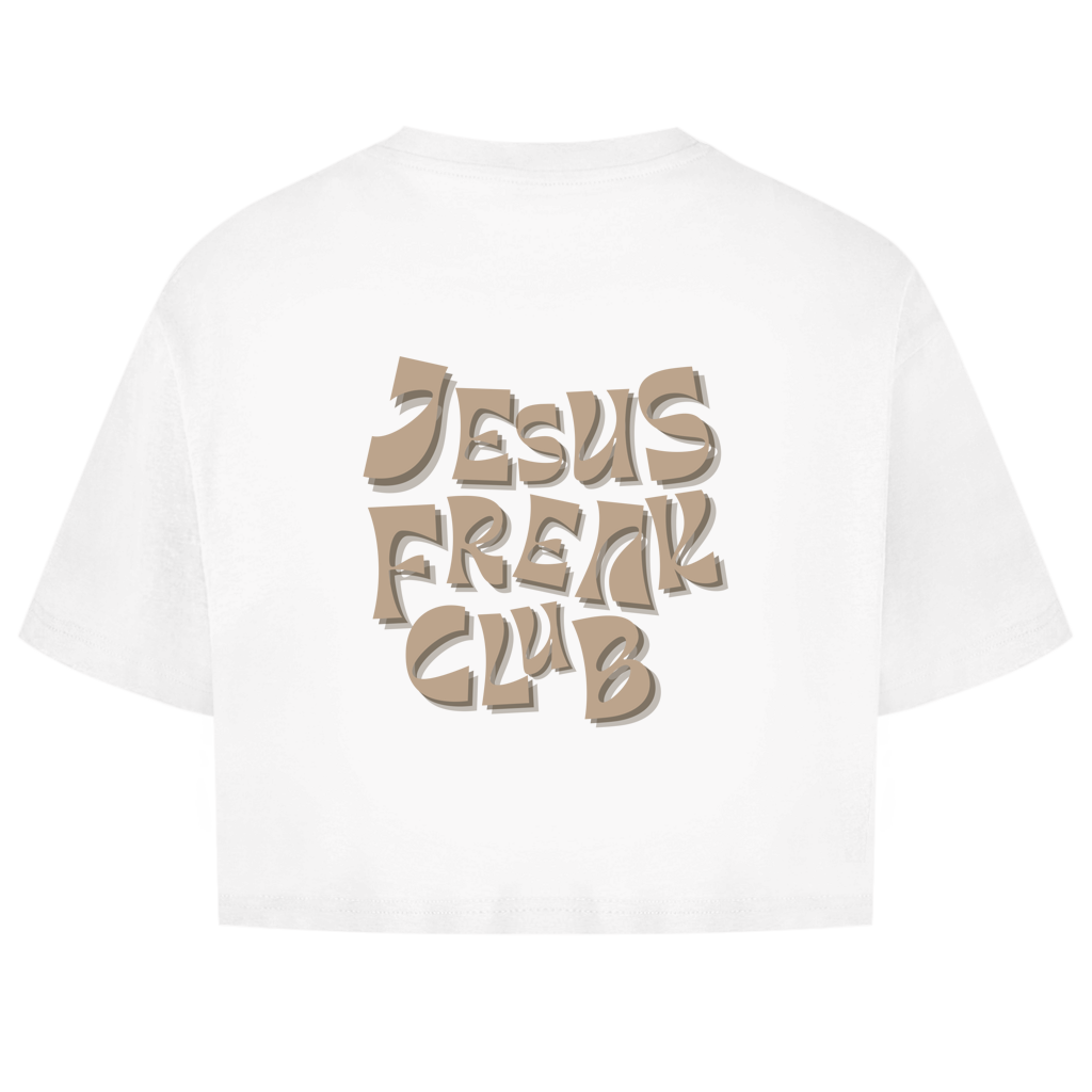 Jesus Freak Club Damen Crop Top – Christliche Streetwear