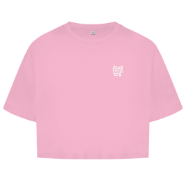 Christliches Damen Oversize Crop Top „Jesus Freak Club“ – Faith Streetwear Shirt