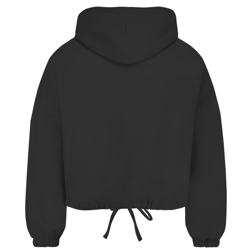 Child of God Damen Cropped Oversize Hoodie | Christlicher Hoodie