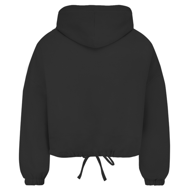 Child of God Damen Cropped Oversize Hoodie | Christlicher Hoodie