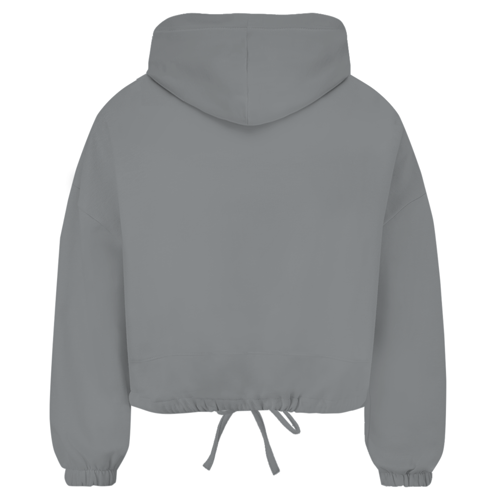 Child of God Damen Cropped Oversize Hoodie | Christlicher Hoodie